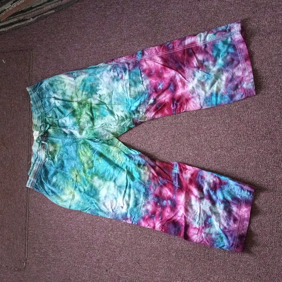 St. John's Bay Pants Linen Tie Dye Pants Poshmark
